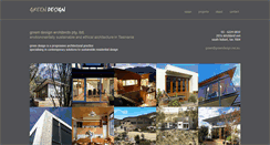 Desktop Screenshot of greendesign.net.au